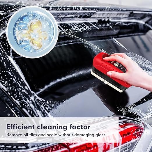 Car Oil Film Cleaning Brush Advanced Windshield And Window Cleaning ...