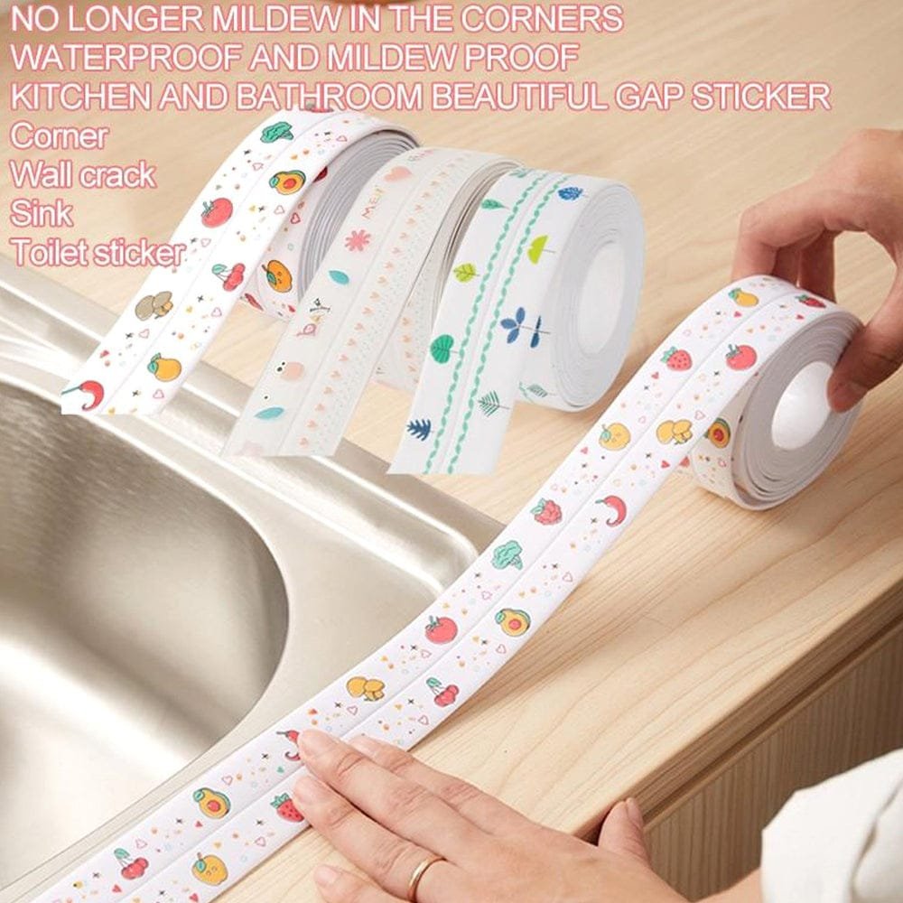 1pc Kitchen And Bathroom Waterproof And Mildew Proof Tape, Kitchen Seam  Sealing Strip, Transparent Waterproof Strip, Bathroom Toilet Gap Corner  Sticker,Waterproof Sealing Strip