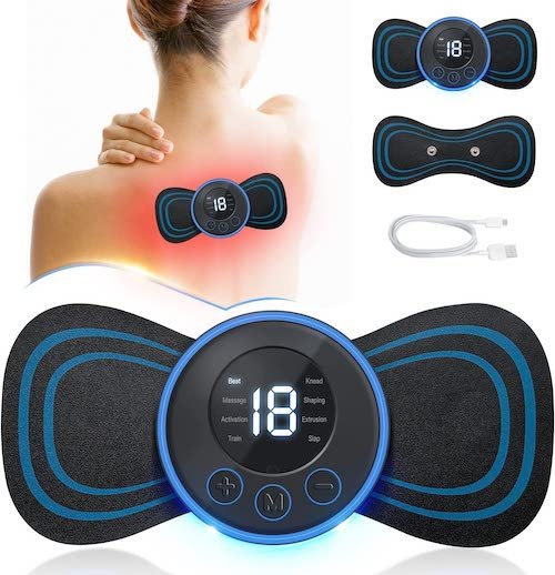 Hot Sale Portable Mini Electric Neck Massage Device Electric EMS Low  Frequency Massager for Pain Relief - China Neck Massager, Heat Neck Massager