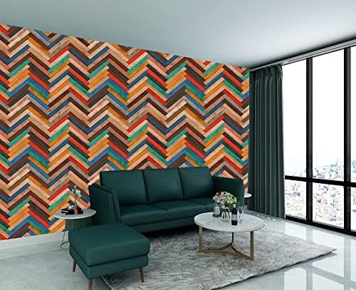 3D Colourfull Pattern SELF Adhesive Wallpaper for Living Room Bedroom ...